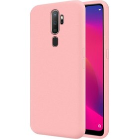Resim Bilişim Akademi Oppo A9 2020 Kılıf Lansman Içi Kadife Liquid Silikon + Nano Cam 