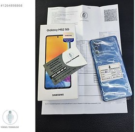 Resim Samsung M52 İkinci El TR | 128 GB | Mavi 