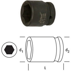 Resim Osaka Ln1ı3-3/4 Inch Lokma 1" 3-3/4 