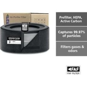 Resim Faf Fresh Air Filter Faf/ Z-1000 Filtre ile Uyumlu Cam 14 Filtre 