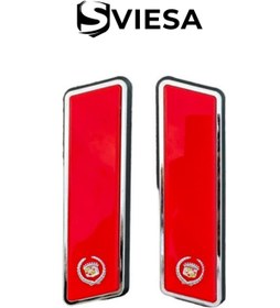 Resim Sviesa Cadillac Gazetelik direk lambası kırmızı 2 adet 