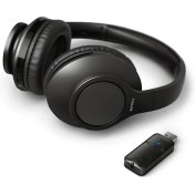 Resim Philips TAH6206BK/00 Kablosuz Kulak Üstü Tv Kulaklığı Siyah 