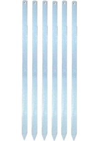 Resim 6'Lı Adana Kebap Kıyma Şişi 50 Cm Galvanizli 
