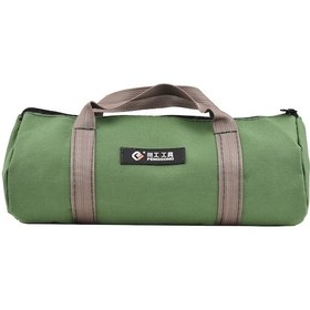 Resim Geeksen Hafif Ve Taşınabilir El Aletleri Çantası - Asker Yeşili, Çift Tutacaklı, Küçük Boy, Dayanıklı Ve Pratik Ordu Yeşili 