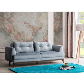 Resim Laperla Mobilya PARİSS YATAKLI KANEPE AÇIK GRİ 