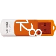 Resim Verto Phılıps FM12FD00B, 128GB, USB 3.0, Vivid, Turuncu, Flash Disk 