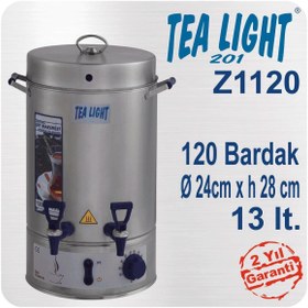 Resim tealıght TEALIGHT ÇAY MAKİNASI 120 BRD 13 LT 