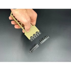 Resim KemX3D 3lü Başlık - Oto Cam Buz Kazıyıcı - Kar Temizleme - Kış Günler Için 