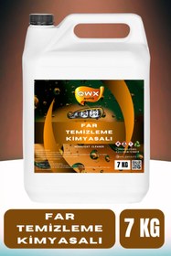 Resim QWXAUTO Buharlı Oto Araba Far Parlatma Ve Temizleme Kloroform Sıvısı Kimyasal Solüsyonu 7 Kg 