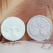 Resim DIY Kelt Yaşam Duvar Dekoru Silikon Kalıp - Epoxy Ev Dekorasyonu için Sanatsal Reçine Kalıp, Düzensiz Şekil, El Sanatları Malzemeleri ve Aksesuarları 