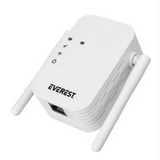 Resim Everest EWR-N302 2.4GHz 300Mbps 1xWAN-LAN Port 2x2dBi Anten Repeater+AP Kablosuz Menzil Genişletici 