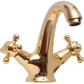 Resim Fkn Koç Kartal Lavabo Bataryası Altın 