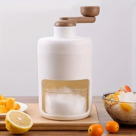 Resim Kompakt Manuel Buz Kırıcı - Küçük Ev Kullanımı, Buz Küpleri Çıkar, Kırık Buz, Karıştırma Kum Buz, Yapım Araçları, El Buz Yapma Aracı 