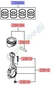 Resim Sekman Takımı Kia Rio Orjinal | 2304026907 