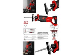 Resim İyisi Yok Şarjlı Tilki Kuyruğu Testere Akülü Kemik Demir Ahşap Kesme Makinesi Tilki 