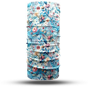 Resim Mode Cool Blue Bloom Desenli Buff – Motorcu Maske, Boyunluk ve Bandana | Outdoor & Kamp Aksesuarı 