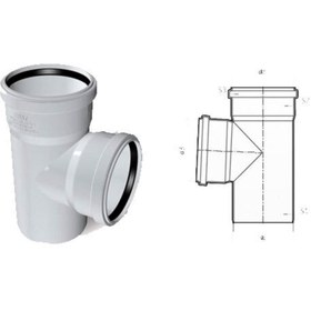 Resim AKSUFEZ Pvc Te Çatal 100x70 