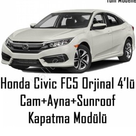 Resim Genel Markalar Honda Civic Fc5 Cam Kaldırma +ayna Katlama +sunroof Kapama Modulü 