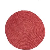 Resim Hasır Amerikan Servis Supla Örme Kaliteli Kırmızı 