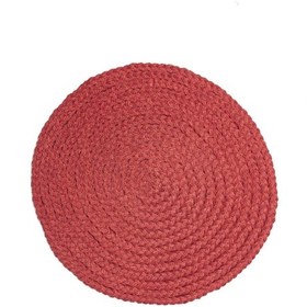 Resim Hasır Amerikan Servis Supla Örme Kaliteli Kırmızı 