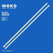 Resim WEKO WKSET-5243 35846X1 35847X1 86 V16 ART3 2 ADET LED BAR (3712) 