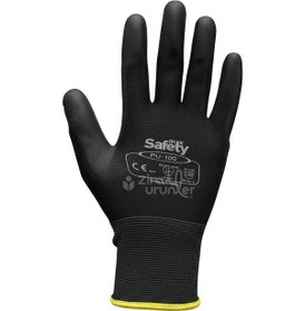 Resim Maxsafety Pu-100 İş Eldiveni Bahçe Eldiveni 9 Numara 1 Çift 