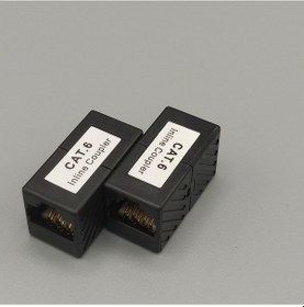 Resim Rj45 Ara Aparat Dişi Dişi Cat5 Cat6 Cat7 Ethernet Ara 