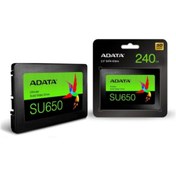 Resim 240GB 2.5" SU650 520-450MB-s ASU650SS-240GT-R Ssd Harddisk Adata