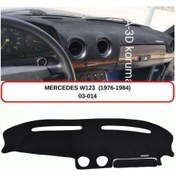 Resim MERCEDES -BENZ W123 (1976-1984) TORPİDO KORUMASI / HALISI / ÖRTÜSÜ / KILIFI 