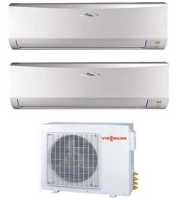 Resim Viessmann O2F3050M2 1+2 Sistem 9+18 17748 Btu\u002Fh A Enerji Sınıfı İnverter Multi Split Duvar Tipi Klima 