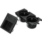 Resim Explosion1 Araba Merkezi Konsol Su Kupası Tutucu ve Para Depolama Kutusu 51168217953 Bmw E46 3 Serisi 99-06 51168217955 51168248504, A (Yurt Dışından) 