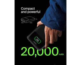 Resim Belkin Boostcharge 3 Portlu Dizüstü Powerbank 20K, Usb-C ve Usb-A Portları, Hızlı Şarj Usb-C Güç Dağ 