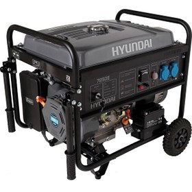 Resim Hyundai HHY7250E-3 7.5 kVa Benzinli Trifaze Marşlı Jeneratör 