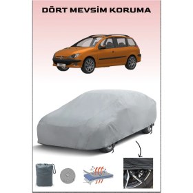 Resim Breen Peugeot 206 Sw ile Uyumlu Oto Branda, Araba Brandası, Su ve Güneş Geçirmez Araba Çadırı 