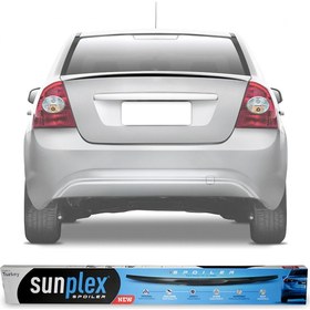 Resim Sunplex Ford Focus 2 Bagaj Üstü Spoiler Piano Black 