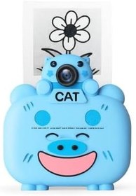 Resim Kameralı Fotoğraf Yazıcısı Mavi Renk 