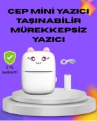 Resim Clevora Kablosuz Mini Cep Yazıcısı Bluetooth Destekli 1200mAh Bataryalı 