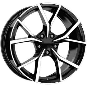 Resim EMR-DY918-01 8.0x18"-5x112 ET40 57.1 Black Diamond Jant (4 Adet) 