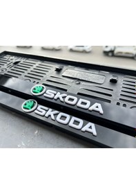 Resim Skoda Model Uyumlu Pleksi Plakalık 