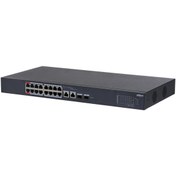 Resim Dahua CS4218-16ET-135 16FE PoE Port (135W), 2GE Combo, 2xSFP Cloud Managed Switc uyumlu 