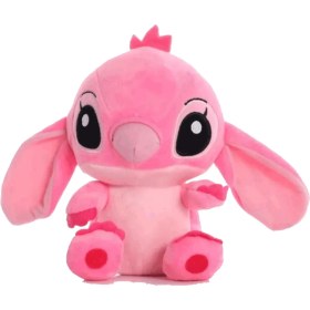 Resim Stitch Lilo Peluş Oyuncak 20 Cm Doğum Günü Hediyesi Pembe 