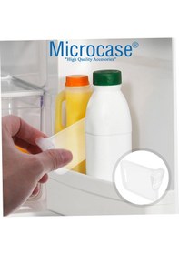 Resim Microcase Sert Plastik Buzdolabı Bölüm Düzenleyici Ayracı Buzdolabı Organizatörü-al5272 4 Adet Beyaz 