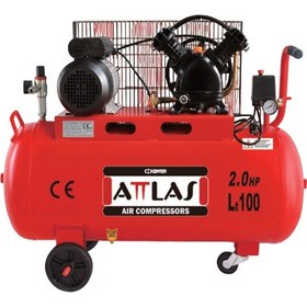 Resim Attlas ZJ20100 V Monofaze Kompresör 100 L 