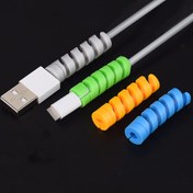 Resim 14 adet/28 adet Karışık Renkli Kablo Düzenleyici, Silikon Spiral Koruyucu Kılıflar, Telefonlar ve Bilgisayarlar için Bükülmez Şarj Kabloları, Ofis Masası Depolama Aksesuarları, Hafif, Güç Gerektirmez, Ev Depolama için Masa ve Çekmece Düzenleyici 