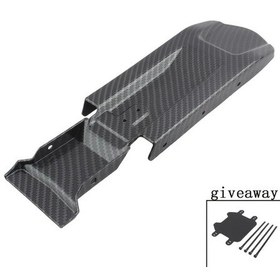 Resim Dream011 Karbon Fiber Elektrikli Bisiklet Motocross Arka Çamurluk İç Panel Motor Parçaları 