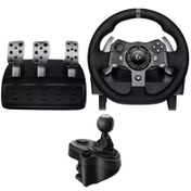 Resim Logitech G920 DRIVING FORCE Xbox/Pc Uyumlu Direksiyon + Logitech G29/G920/G923 Uyumlu Vites (Shifter) 