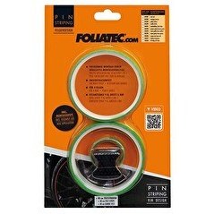 Resim Foliatec 215x4CM-6MM Yeşil Jant Şerit Seti ve Montaj Aparatı 