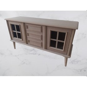 Resim Bengimobilya Tv Sehpası Windovs Nakış Model Kayın Torna Torna Retro Ayak Ham (481981965) 