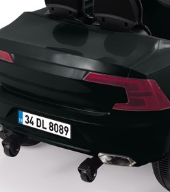 Resim Dolu Oyuncak Grandex 12 Volt Uzaktan Kumandalı Akülü Araba - Siyah - Siyah / Standart 