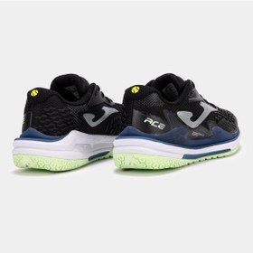 Resim Joma Ace Lady 25 Kadın Siyah Toprak Kort Tenis Ayakkabısı Tacls2501c Siyah 